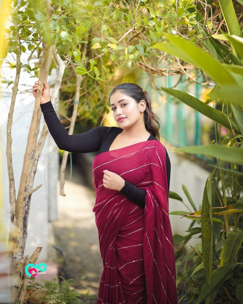 anumol-looking-glamorous-in-saree